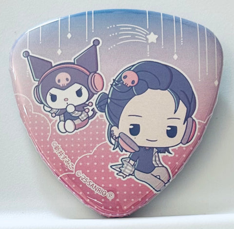 The Guy She Was Interested in Wasn't a Guy at All - Ki ni natteru Hito ga Otoko jyanakatta - Sanrio Characters - Koga Mitsuki - Kuromi - Ki ni natteru Hito ga Otoko jyanakatta x Sanrio Characters - Pick-gata Can Badge Blind - Pick-gata Can Badge (A3)