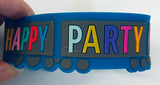 Love Live Sunshine - Aqours Silicon Wristband 「 LoveLive! Sunshine!! Aqours 2 nd LoveLive! HAPPY PARTY TRAIN TOUR 」