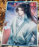 Er Ha He Ta De Bai Mao Shi Zun - The Husky and His White Cat Shizun - Chu Wanning - Begonias in the Rain Ver. - Glitter Acrylic Shikishi (NanManShe)