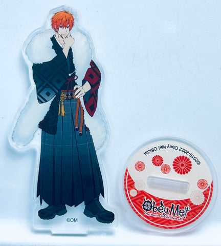 Obey Me! - Beelzebub - Acrylic Stand - Obey Me! Acrylic Stand ~Akuma to Tanoshimu Kimono Biyori~ (Manekineko, Spacetimes)