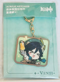 Genshin Impact - Venti - Acrylic Keychain - Keyholder - Expression Pack - Q Version (Mihoyo) - Q Version (Mihoyo)