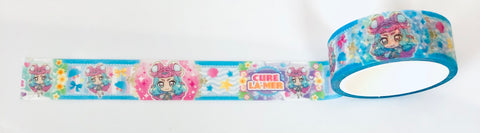 Precure Allstars - Tropical-Rouge! Precure - Cure La Mer - Gashapon Kuji - Gashapon Kuji Precure All Stars - Precure Assort (Prize C) - Masking Tape (Bandai)