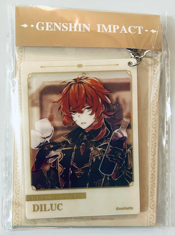 Genshin Impact - Diluc Ragnvindr - Acrylic Keychain - Genshin Impact Destined Day Series - 2021 (miHoYo)