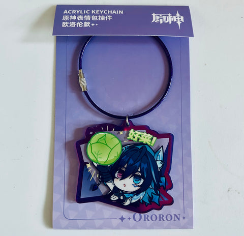 Genshin Impact - Ororon - Acrylic Keychain - Genshin Impact Default Stamp Series (miHoYo)