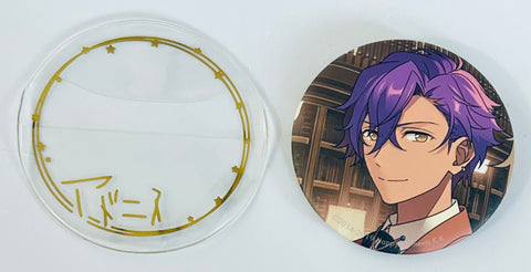 Ensemble Stars! - Otogari Adonis - Can Badge with Gold Signature Cover - Ensemble Stars!! SMILE Character Badge Collection (Animate, Movic, Toy's Planning)