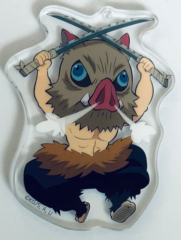 Gekijouban Kimetsu no Yaiba: Mugen Ressha-hen - Hashibira Inosuke - Acrylic Charm - Gekijouban Kimetsu no Yaiba: Mugen Ressha-hen MiniChara Random Acrylic Charm (Ufotable)