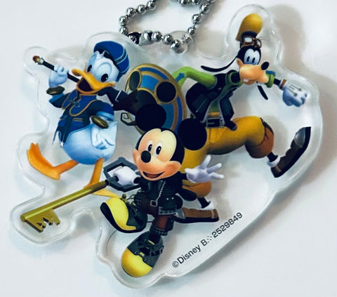 Kingdom Hearts III - Donald Duck - Goofy - King Mickey - Acrylic Charm - Kingdom Hearts Acrylic Charm Vol.2 (Bandai)