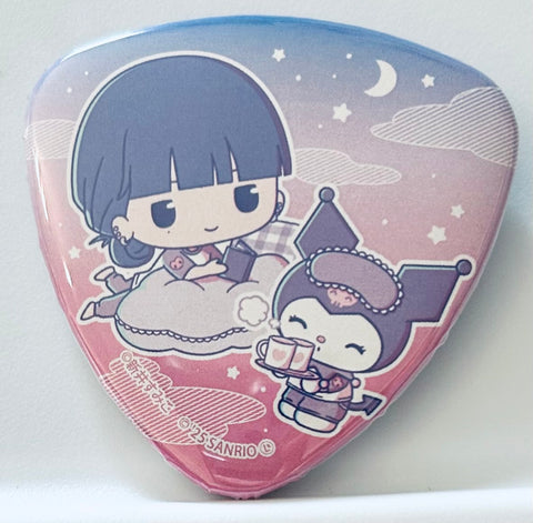 The Guy She Was Interested in Wasn't a Guy at All - Ki ni natteru Hito ga Otoko jyanakatta - Sanrio Characters - Koga Mitsuki - Kuromi - Ki ni natteru Hito ga Otoko jyanakatta x Sanrio Characters - Pick-gata Can Badge Blind - Pick-gata Can Badge (A3)