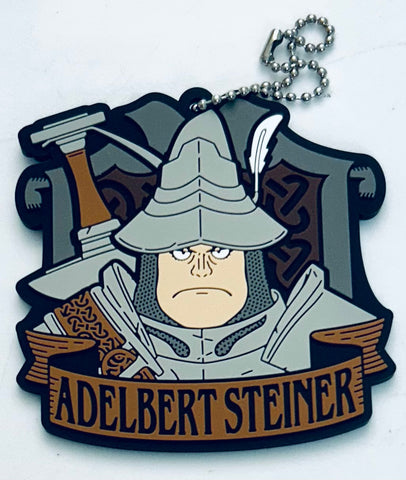 Final Fantasy IX - Adelbert Steiner - Final Fantasy IX 25th Anniversary Lottery (F Prize) - Rubber Keychain (Square Enix)
