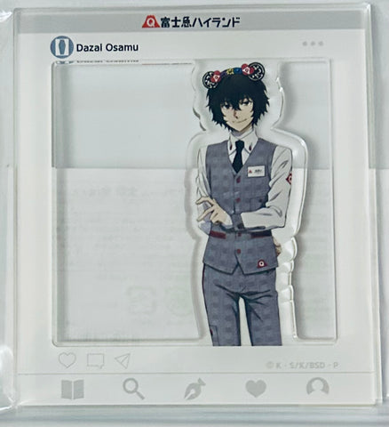Bungou Stray Dogs - Dazai Osamu - SNS Fuu Clear Card - Bungou Stray Dogs X Fuji-Q Highland (Fuji-Q Highland)