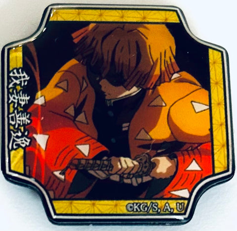 Kimetsu no Yaiba - Agatsuma Zenitsu - Badge - Pukotto Badge (License Agent)