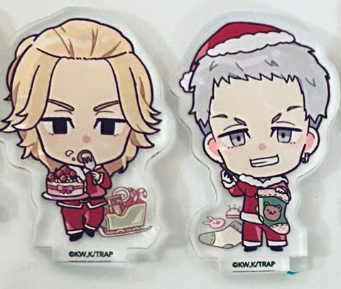 Tokyo卍Revengers - Mitsuya Takashi - Sano Manjirou - Acrylic Stand - Santa Claus (Avengerz Inc., Don Quijote)