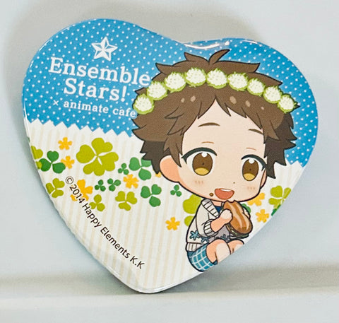 Ensemble Stars! - Tenma Mitsuru - Badge - Heart Can Badge (B) - Yume no Saki Picnic ver. (Animate)