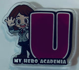 Boku no Hero Academia - Uraraka Ochaco - Acrylic Magnet - Boku no Hero Academia Trading Initial Acrylic Magnet - Magnet (Arma Bianca)