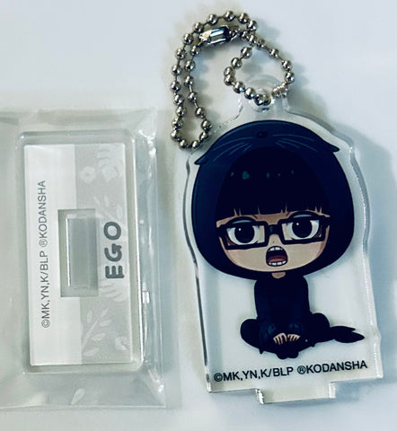 Blue Lock - Ego Jinpachi - Blue Lock x Tobu Zoo Collaboration Trading Chibi Chara Acrylic Stand Keychain ver. A - Chibi Chara - Standing Acrylic Keychain (Arma Bianca, Tobu Leisure Kikaku)