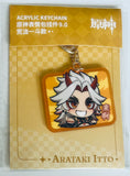 Genshin Impact - Arataki Itto - Acrylic Keychain - Keyholder - Emoticon Series - Clothes Series - Q Version (Mihoyo)