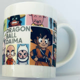 Dragon Ball Daima - Gyuumaou - Ju-hachi Gou (Android 18) - Kuririn - Mr. Satan - Muten Roshi - Son Goku - Son Goten - Trunks - Ulong - Ichiban Kuji - Ichiban Kuji Dragon Ball Daima (F Prize) - Mug (Bandai Spirits)