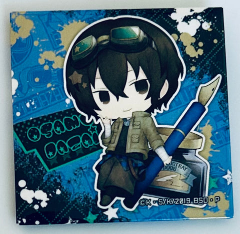 Gekijouban Bungou Stray Dogs Dead Apple - Dazai Osamu - Bungou Stray Dogs Dead Apple Trading Square Badge <Color Paint> - Square Can Badge (Cabinet)