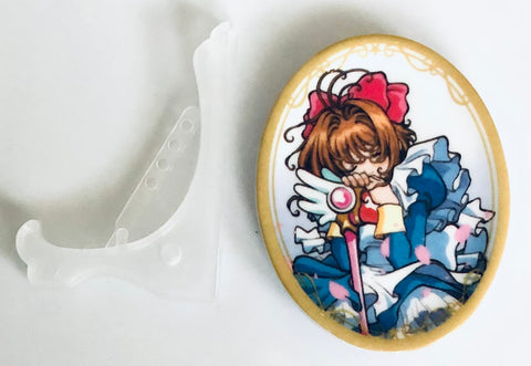 Card Captor Sakura - Kinomoto Sakura - Mini Plate Stand (Movic)