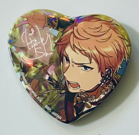 Ensemble Stars! - Itsuki Shuu - Heart Can Badge - Torupaka! Ensemble Stars! ~Heart-shaped tin badge Vol.5~ Ver.B (Happy Elements KK)