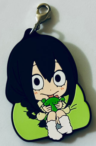 Boku no Hero Academia - Asui Tsuyu - Ichiban Kuji - Ichiban Kuji Boku no Hero Academia ~Break Time~ - Kyun-Chara Illustrations - Rubber Strap (Bandai Spirits)