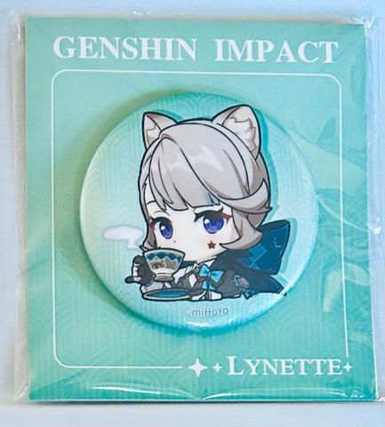 Genshin Impact - Lynette - Can Badge - Emoticon Series Pearl Craft Badge - Q Version (Mihoyo)