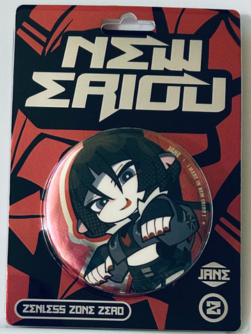 Zenless Zone Zero - Jane Doe - Badge - Zenless Zone Zero Character Series Q Version - Unknown (miHoYo)