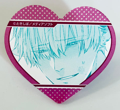 Yagi to Ookami no Hatsujou Jijou - Yagi Akira - Heart Lame Acrylic Badge (Medicos Entertainment)