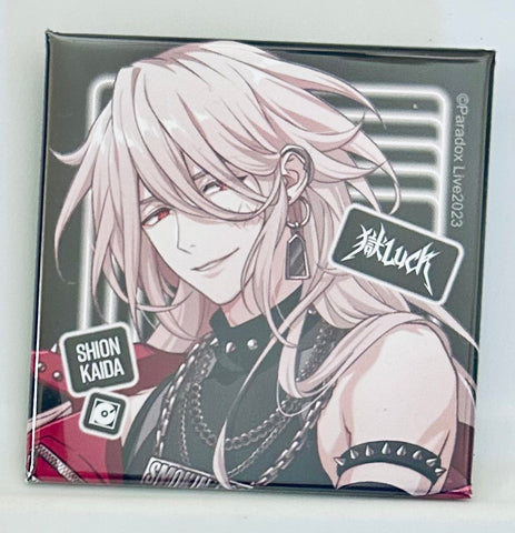 Paradox Live - Kaida Shion - Paradox Live Trading Square Can Badge -3rd Anniversary- Ver.2 - Square Can Badge (Animate, Avex Pictures)