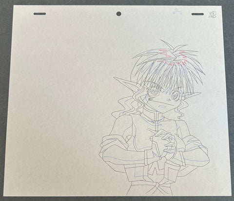 Saiyuki - Lirin - Douga - Episode ?? - C8End Key - Production Sketch