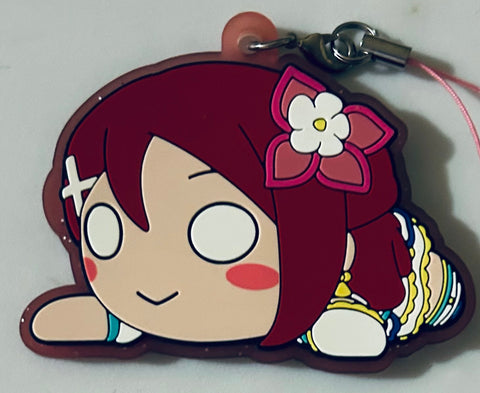 Love Live! Sunshine!! - Sakurauchi Riko - Charm - Love Live! Sunshine!! Nesoberi Rubber Mascot "Aozora Jumping Heart" - Nesoberi - Rubber Charm - Rubber Mascot - Rubber Strap - Strap (SEGA)