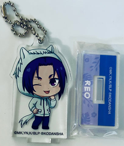 Blue Lock - Mikage Reo - Blue Lock x Tobu Zoo Collaboration Trading Chibi Chara Acrylic Stand Keychain ver. B - Chibi Chara - Standing Acrylic Keychain (Arma Bianca, Tobu Leisure Kikaku)