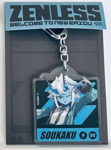 Zenless Zone Zero - Soukaku - Acrylic Keychain - Family Mart x Zenless Zone Zero - Zenless Zone Zero Six Lesson Daily Series (Family Mart, miHoYo)