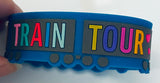 Love Live Sunshine - Aqours Silicon Wristband 「 LoveLive! Sunshine!! Aqours 2 nd LoveLive! HAPPY PARTY TRAIN TOUR 」