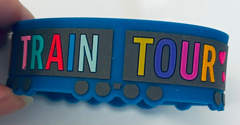 Love Live Sunshine - Aqours Silicon Wristband 「 LoveLive! Sunshine!! Aqours 2 nd LoveLive! HAPPY PARTY TRAIN TOUR 」