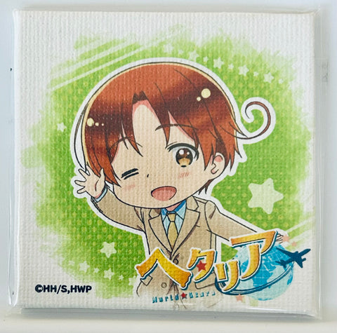 Hetalia World☆Stars - Northern Italy (Veneziano) - Hetalia World☆Stars Trading Petite Canvas Collection Vol.2 - Mini Canvas Art - Puchi Canvas Base Collection (Y Line)