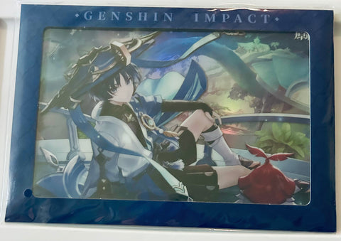 Genshin Impact - Scaramouche - Acrylic Shikishi - Genshin Theme Series Shikishi - Qing Xia! paradise? Great secret realm! (Mihoyo)