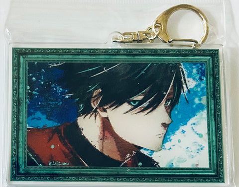 Blue Lock - Itoshi Rin - Big Acrylic Keychain - grunge CANVAS (Arma Bianca)