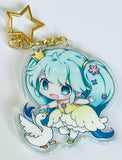 Vocaloid - Hatsune Miku - Acrylic Keychain - Collectible Acrylic Keychains: Fantasy Fairy Tale - Swan Lake (Moeyu)