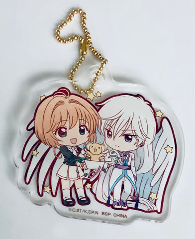 Card Captor Sakura: Clear Card-hen - Kero-chan - Kinomoto Sakura - Yue - Acrylic Charm - Acrylic Keychain - Ichiban Kuji Card Captor Sakura Clear Card Hen ~Present Collection~ - Keyholder - Secret charm - Prize G (Bandai Spirits)
