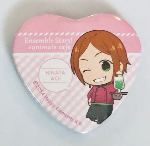 Ensemble Stars! - Aoi Hinata - Badge - Ensemble Stars! Trading Heart Gata Can Badge Yume no Saki Cook ver. A Group - Ensemble Stars! x Animate Cafe (Animate)