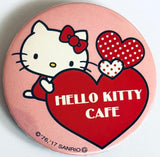 Sanrio Characters - Hello Kitty - Can Badge - Hello Kitty Cafe ( Sanrio)