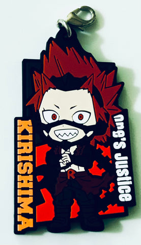 Boku no Hero Academia - Boku no Hero Academia One's Justice - Kirishima Eijirou - Ichiban Kuji - Ichiban Kuji Boku no Hero Academia Fighting Heroes feat. One's Justice Rubber Charm - Kyun-Chara Illustrations - Rubber Charm