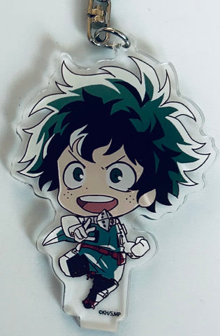 Boku no Hero Academia - Midoriya Izuku - Acrylic Keychain - Keyholder (Collabo Cafe Honpo)