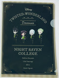 Twisted Wonderland - Lilia Vanrouge - Malleus Draconia - Sebek Zigvolt - Silver - Clear File - POP UP STORE in Loft (Disney)