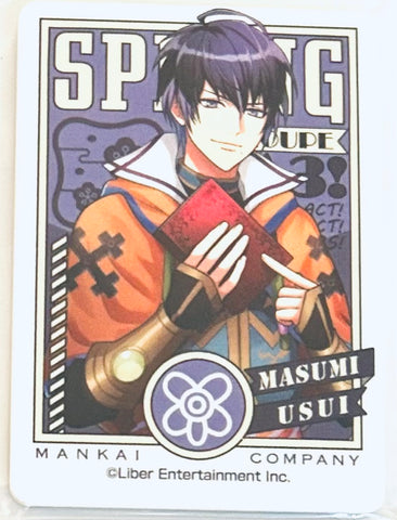 A3! - Usui Masumi - Acrylic Magnet Spring Team