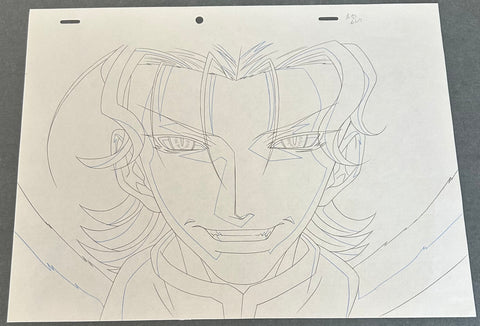 Saiyuki - Hazel Grouse - Douga - Episode ?? - A1End Key - Production Sketch