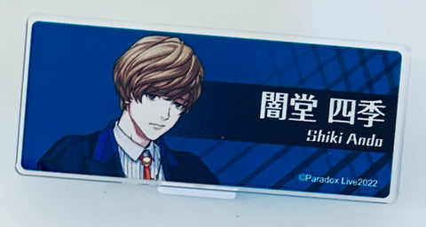 Paradox Live - Ando Shiki - Acrylic Clip - Paradox Live Name Badge Acrylic Clip (Gcrest)