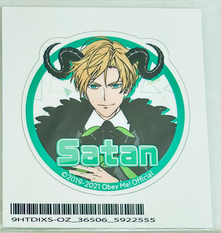 Obey Me! - Satan - Kawaseru Kuji - Obey Me! Kawaseru Kuji (D Prize) - Sticker (increws co.,Ltd)