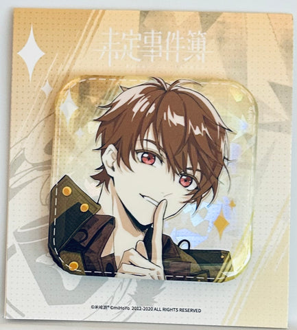 Tears of Themis - Luke Pearce - Square Can Badge - Tears of Themis Encounter Series (miHoYo)